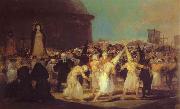 Francisco Jose de Goya A Procession of Flagellants painting